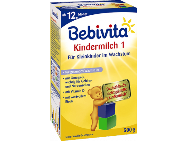 Bebivita Junior 1+ детское питание 500 г